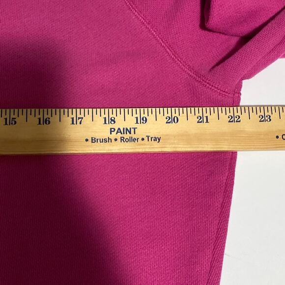 UGG Women’s Pink Nena French Terry Logo Waistband Crewneck Sweatshirt Size Small - Picture 8 of 9